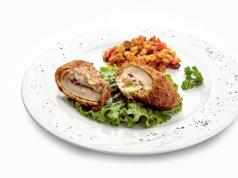 Stuffed chicken fillet in the oven: ingredients and recipe