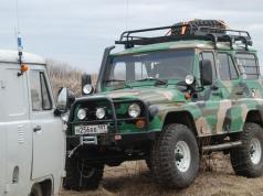 Preparation of UAZ to off-road